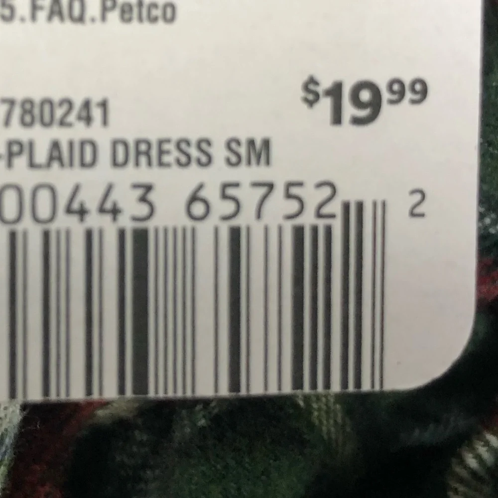 NWT plaid Holiday Christmas dress S​